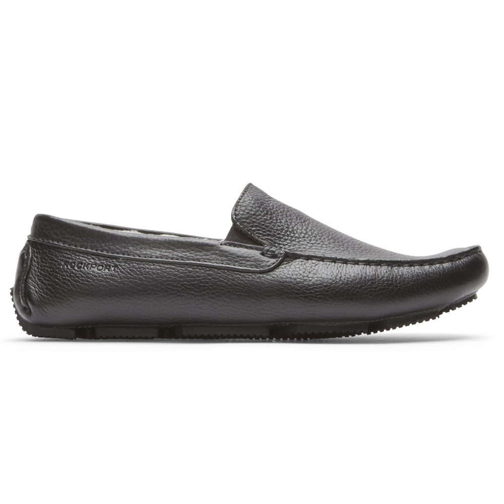 Rockport Singapore Mens Slippers - Rhyder Black - BH5672391